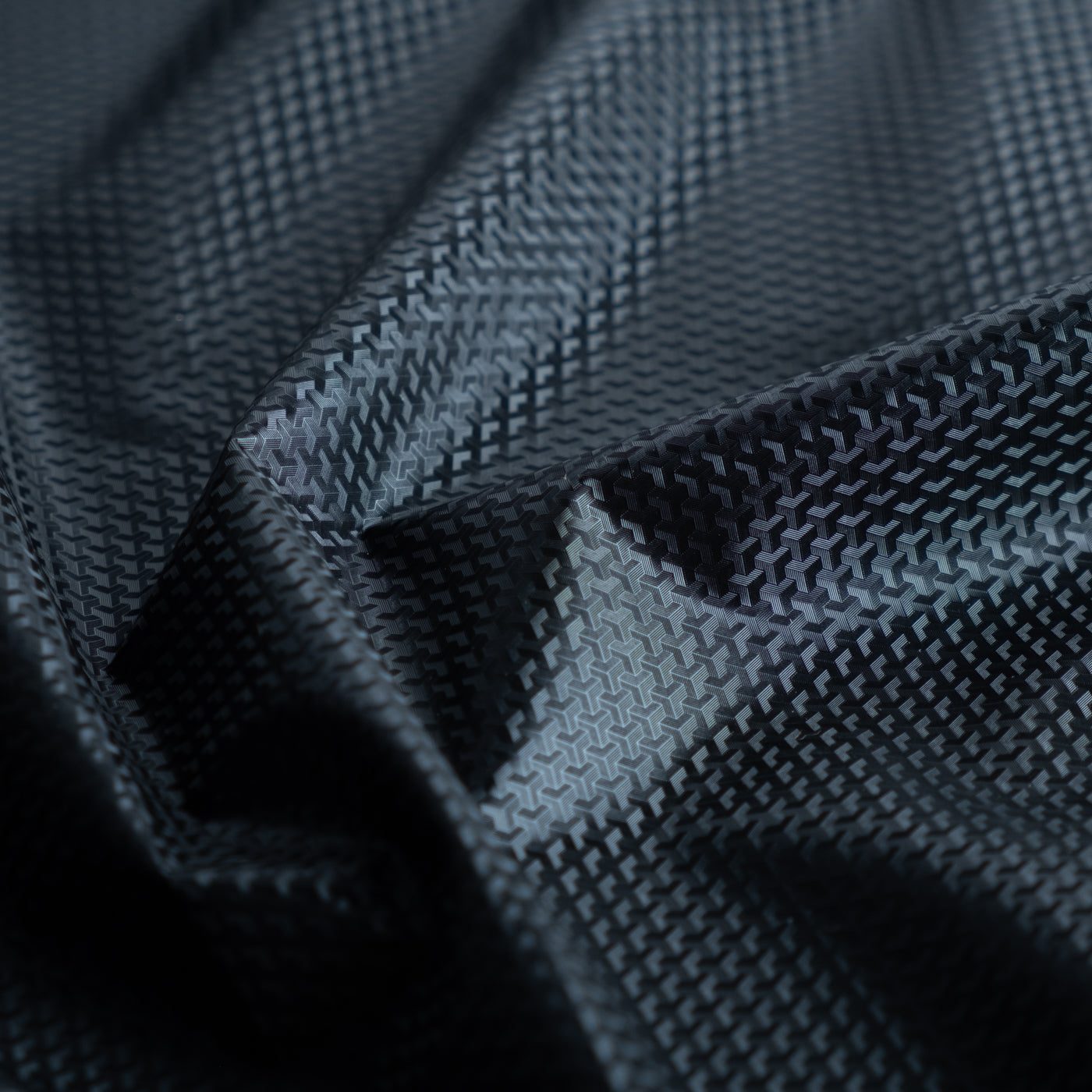 Silicone Pattern - Chevron Black