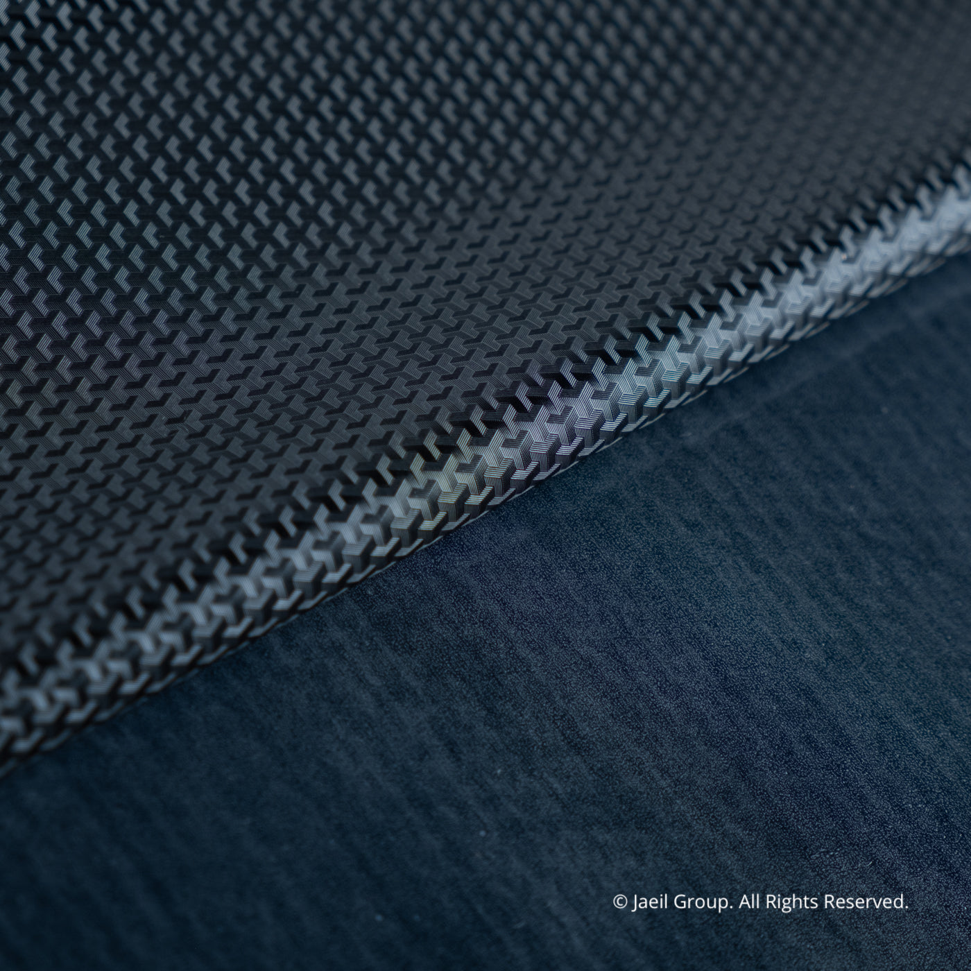 Silicone Pattern - Chevron Black